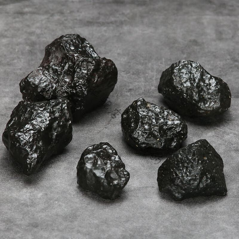 美印情 陨石原石新疆中铁手把件罗布泊强磁石铁摆件标本收藏网红同款