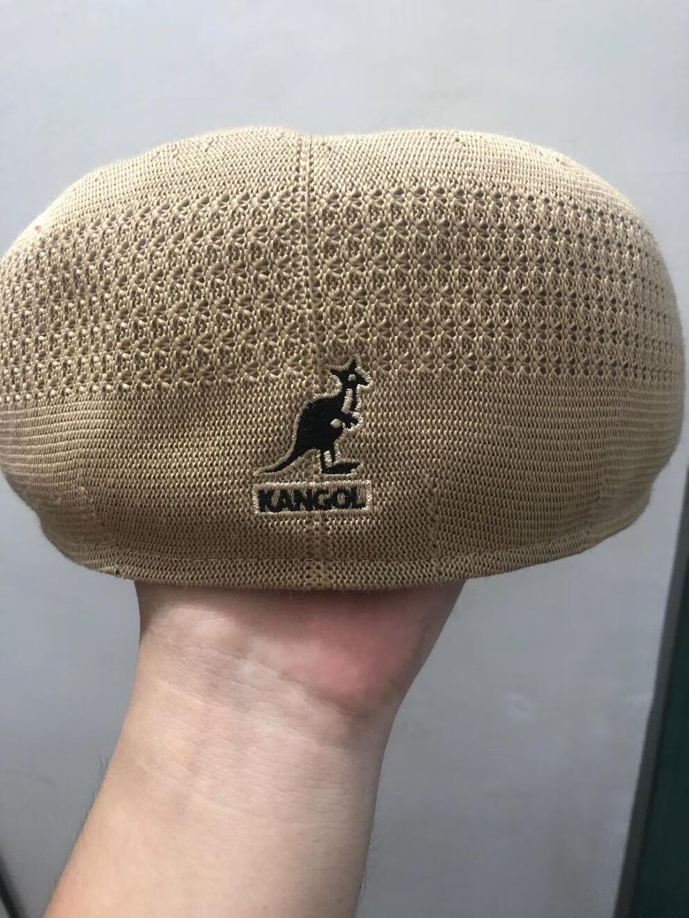 新品袋鼠帽子袋鼠网眼贝雷帽泫雅美伢同款贝雷帽男女鸭舌帽 紫色毛呢