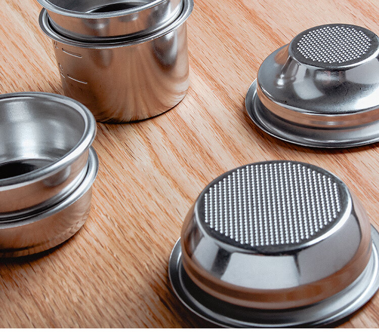 咖啡机盲碗 咖啡机粉碗单份双份51mm咖啡清洁盲碗58mm通用咖啡机粉碗