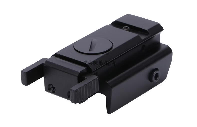 红外线瞄准器98k低基红绿激光瞄准器p1吃鸡下挂红点可调抗震金属校瞄