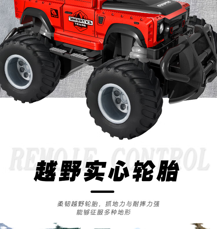 雷速登遥控车f1遥控车玩具儿童高速无线充电越野车防撞漂移电动赛车