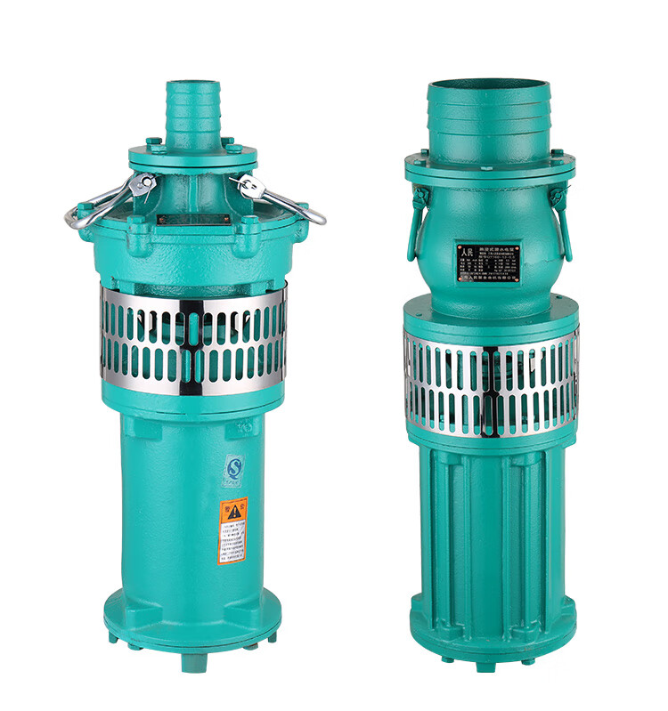 人民qy油浸式潜水电泵380v高扬程喷泉泵大流量工业农用灌溉抽水泵 qy