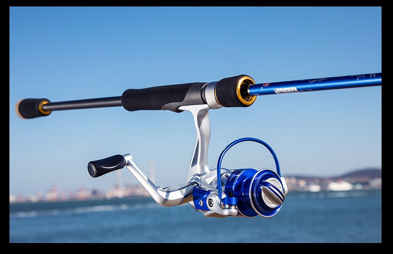 gw光威鱼竿mh调硬路亚竿套装2124米枪柄水滴轮直柄纺车轮路亚杆打黑