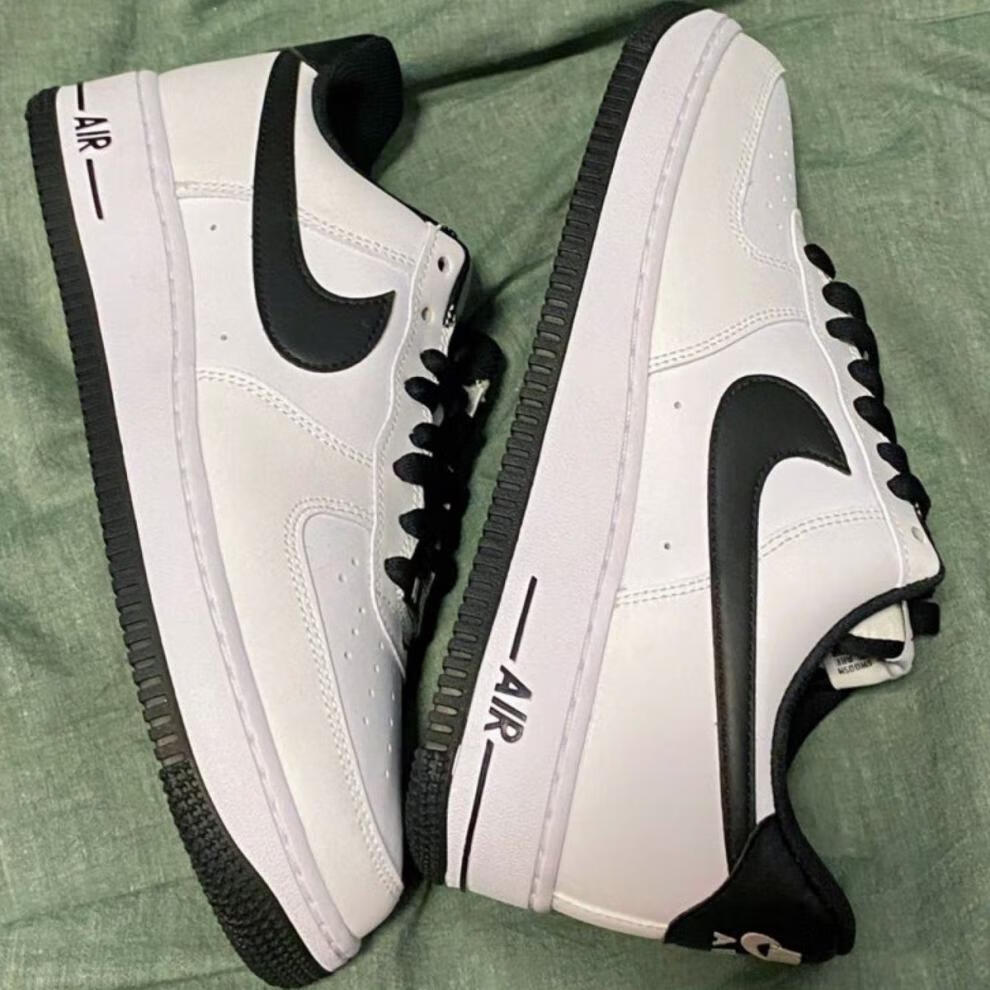 欣映【官方旗舰】dunk aj 空军一号l联名黑白反转熊猫低帮百搭学生