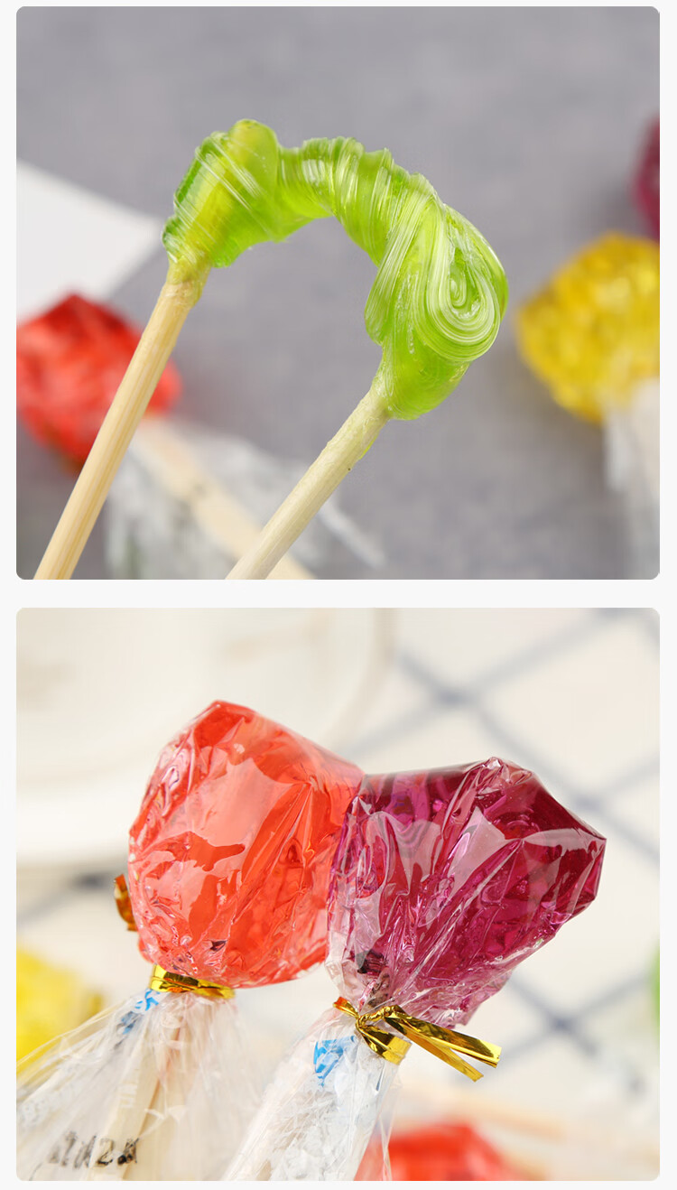 搅搅糖麦芽糖粘牙拉丝糖童年怀旧8090后儿时回忆小时候的零食50根