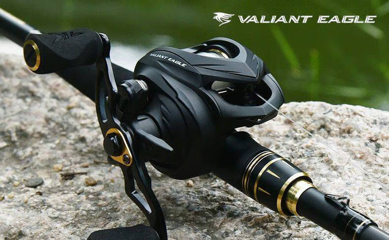 卡斯丁水滴轮卡斯丁黑金猎鹰水滴轮防炸线路亚鱼线轮泛用打黑渔轮kast