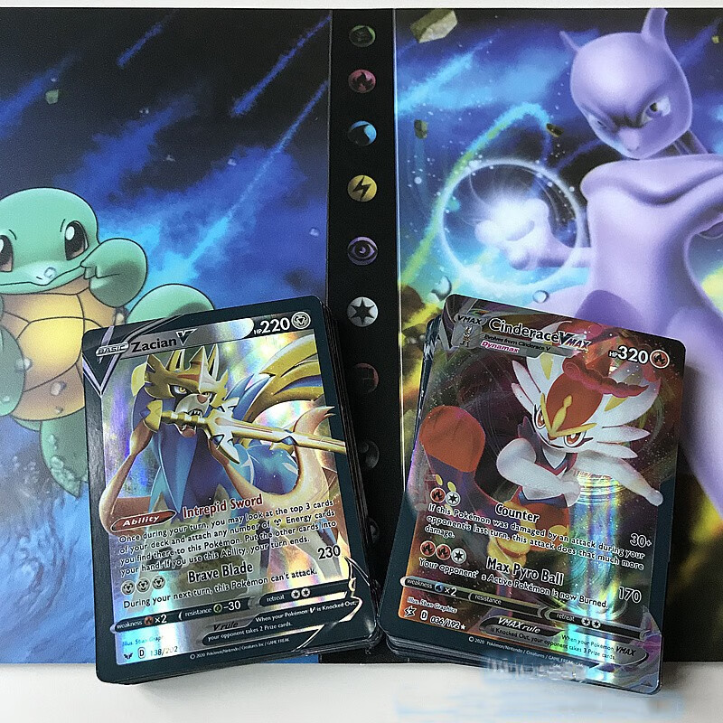 精灵宝可梦卡牌阿尔宙斯vstar神奇宝贝喷火龙极巨化英文闪卡vmax卡牌