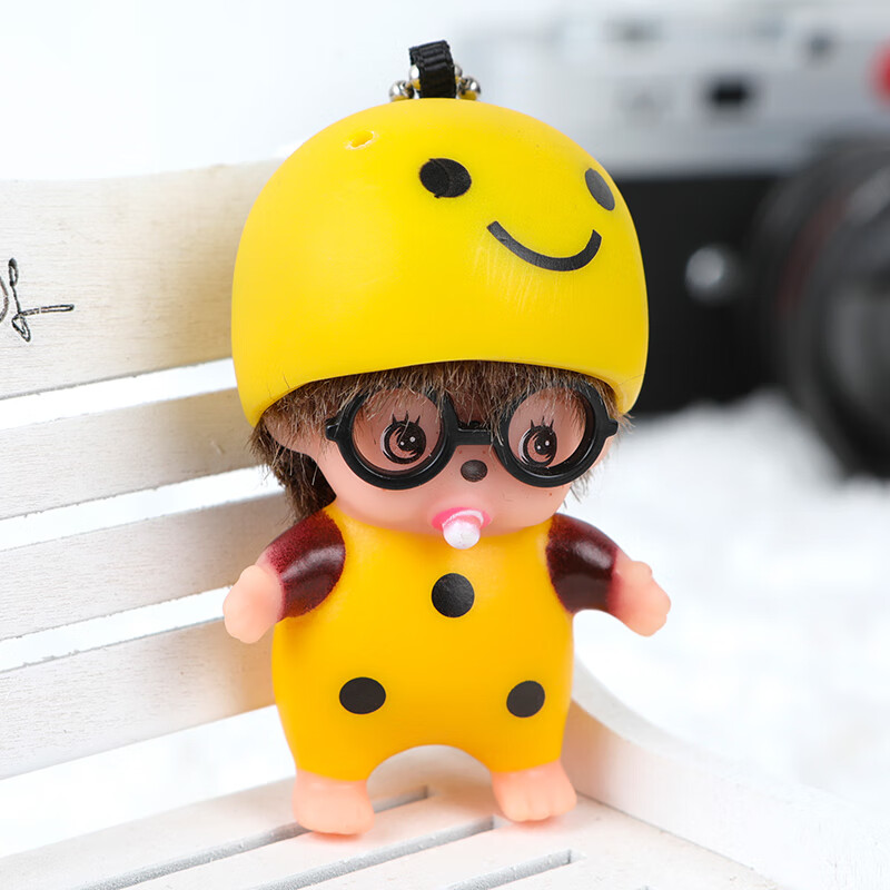 可爱卡通创意动漫公仔钥匙圈礼品书包挂件情侣地摊便宜处理站love兔qq