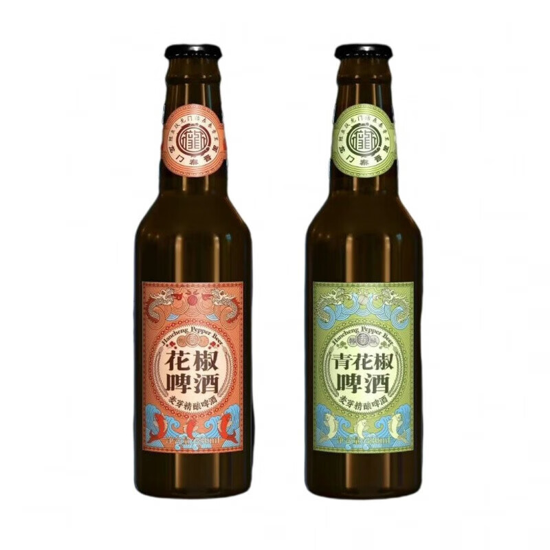花椒啤酒韩城龙门秦晋里大红袍12度国产精酿陕西特产花椒啤酒12青