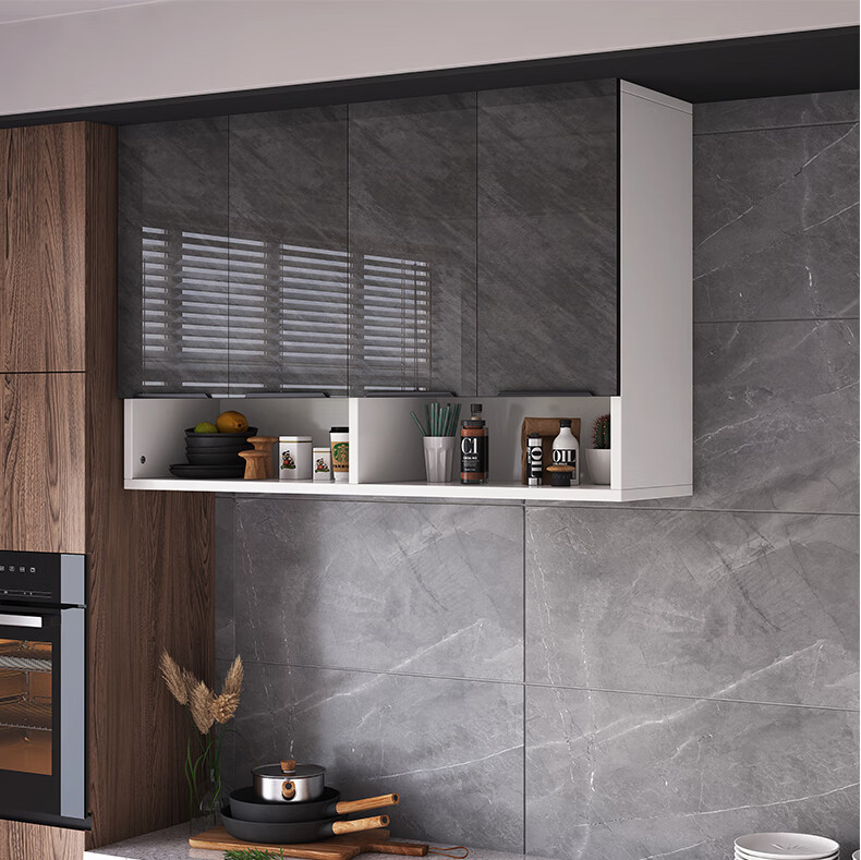 厨房调料柜 厨房壁柜 实木厨房吊柜墙壁柜挂墙式置物柜卫生间浴室储物