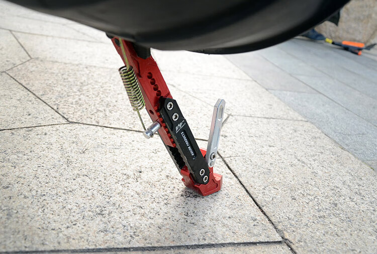 u b/n1s/uqi /u1c侧脚撑支撑电动车摩托车加长边撑改装 高端边撑(金色