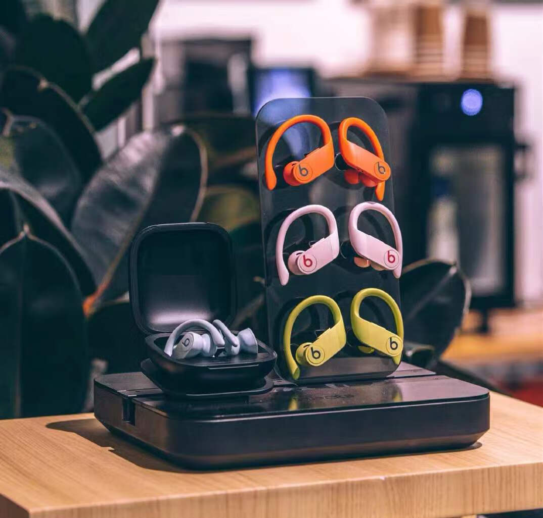 官方beatspowerbeatspro无线蓝牙耳机入耳式hifi魔音运动苹果耳麦云彩