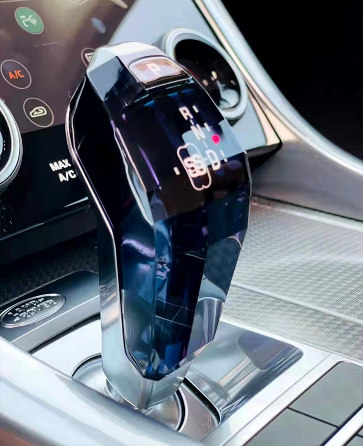 适用于路虎捷豹改装水晶电子档把揽胜运动揽胜极光发现运动xelfp路虎