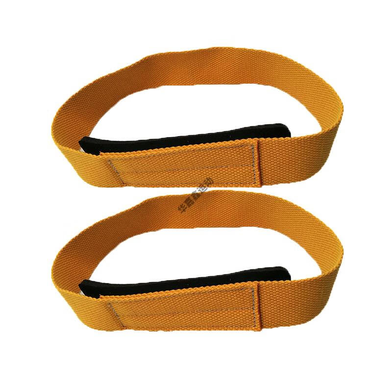 吊单杠辅助带大回防脱落健身引体向上护腕牵引腰椎吊带 蓝色 s号一双