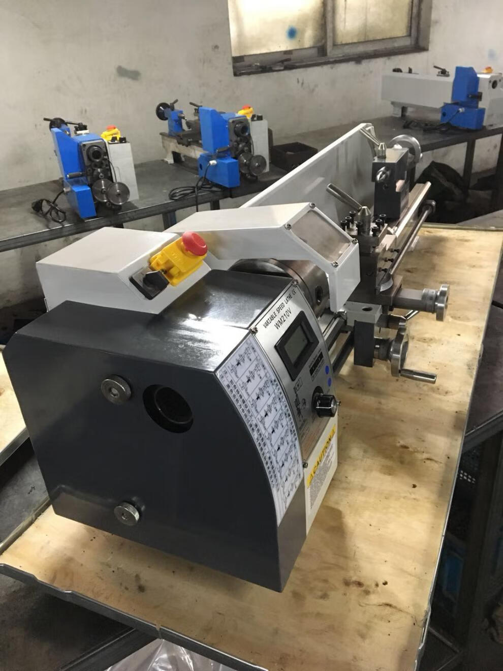 210无刷微型车床小型家用车床不锈钢加工车床台式车床diy佛珠机0618有