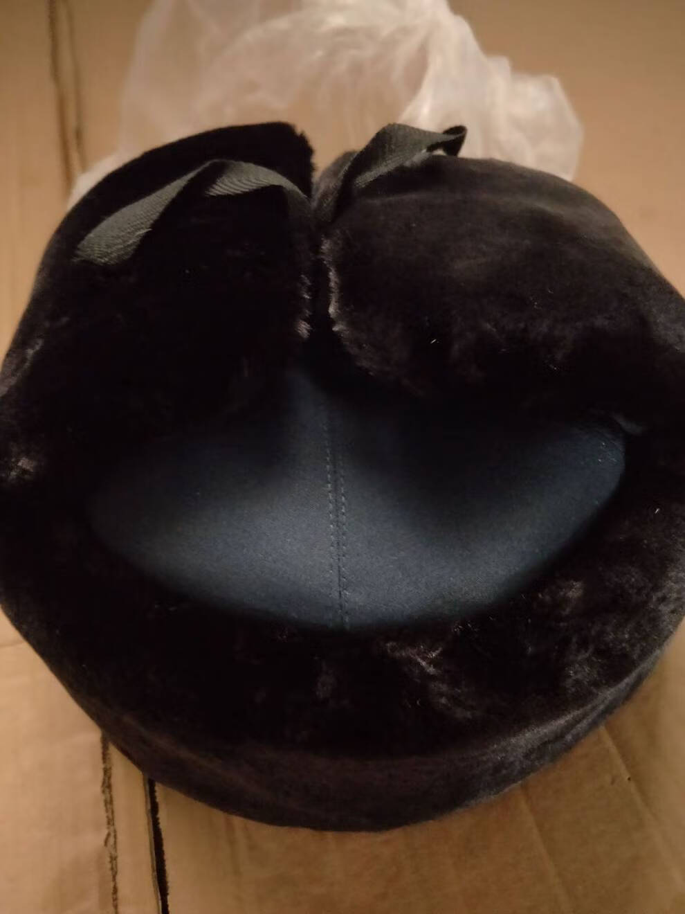 保安帽冬季 男冬季户外棉帽子加厚保暖护耳棉帽保安执勤物业保安帽