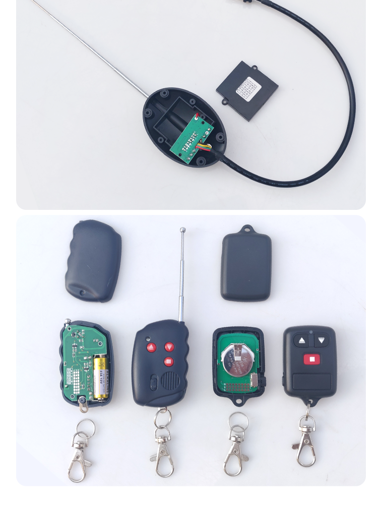 威捷安居宝科拓道闸遥控器接收器418m遥控器道闸按钮开关台控 418m