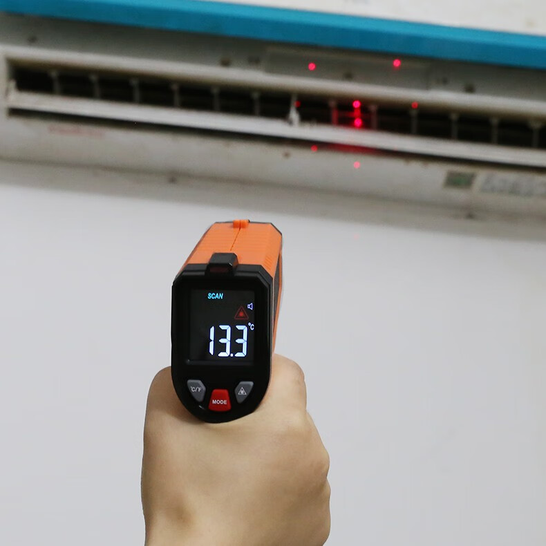 生态通用vc304def红外线测温仪测温枪手持式工业用高精度电子油温枪