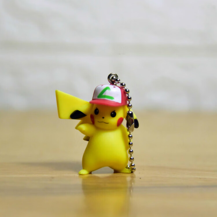 网红皮卡丘钥匙扣挂件女可爱创意个性车钥匙链装饰神奇宝贝公仔书包
