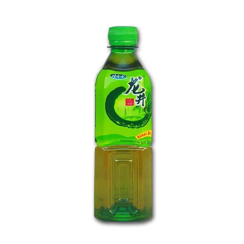 龍井綠茶 500ml*6瓶 檸檬冰紅茶 茉莉花味綠茶飲料 水果茶飲 龍井綠茶