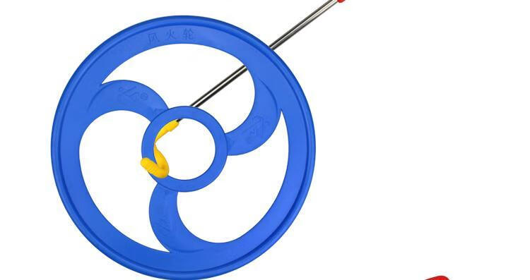 滚铁环塑料风火轮滚铁圈推铁环幼儿园儿童8090怀旧儿时玩具大号50cm