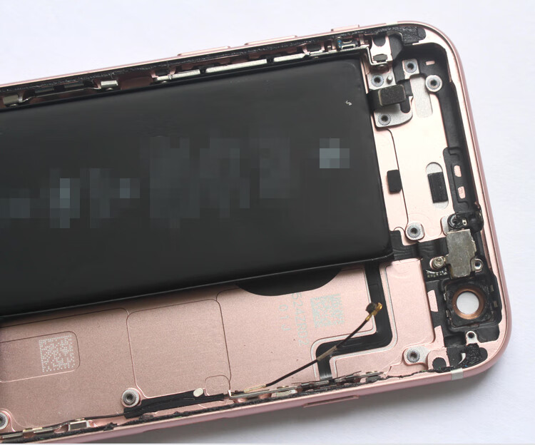 适用于苹果7p代后盖总成拆机iphone6s/6sp/11/8p/xr原装拆机后壳 黑