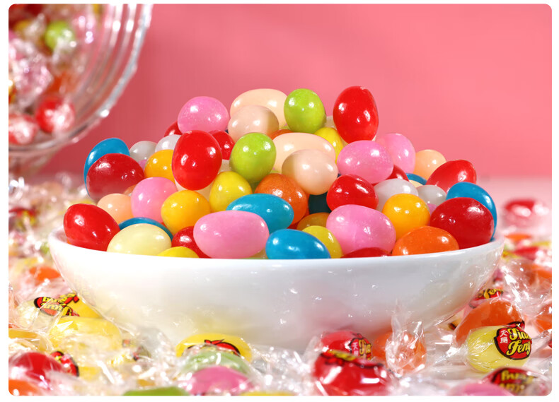 彩虹糖罐装散装七彩qq糖果彩色软糖混合水果味西瓜泡泡糖 彩虹糖桶装1