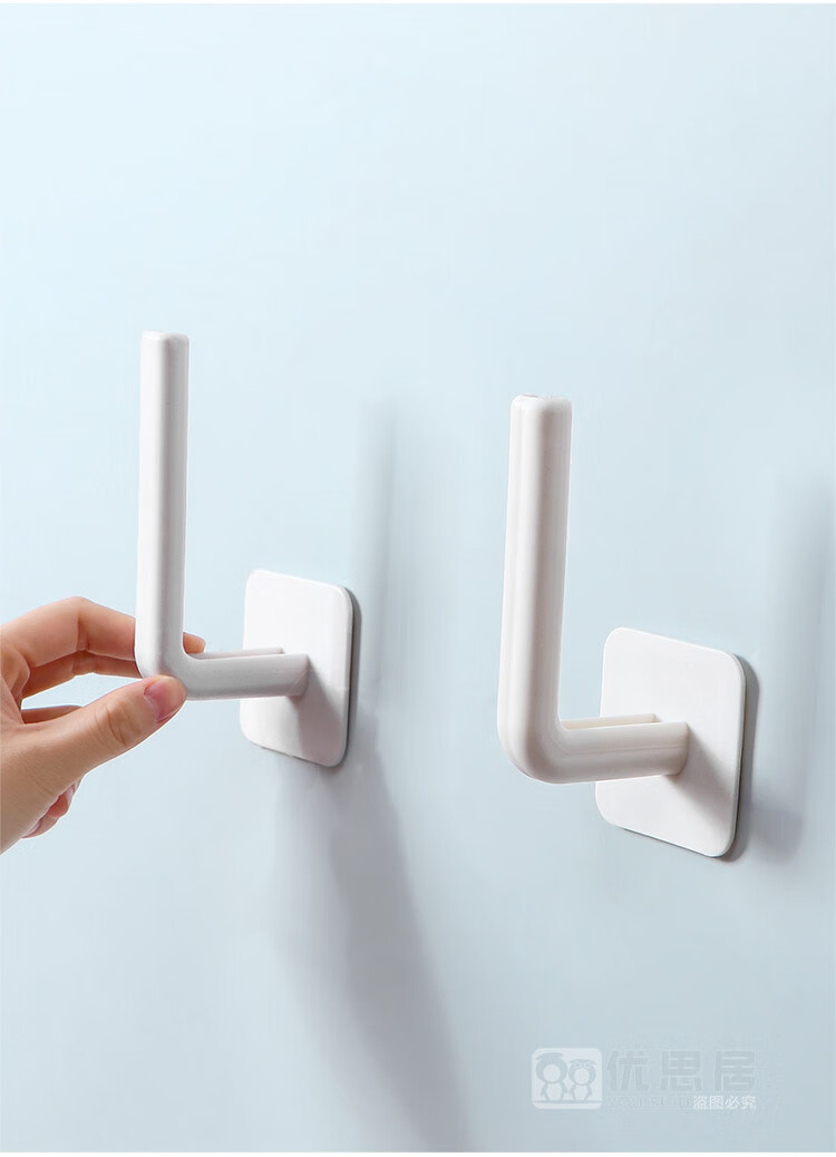 阳台窗帘固定器 免打孔多功能窗帘窗纱固定器墙钩无痕粘钩窗帘绑带