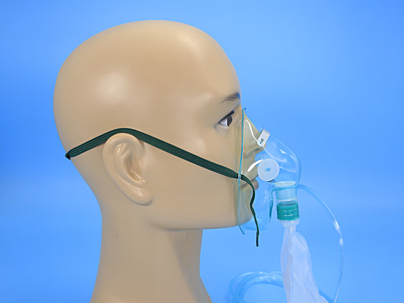 素界器械店 医用高浓度吸氧面罩可调氧文丘里气切高压舱婴儿小儿成人