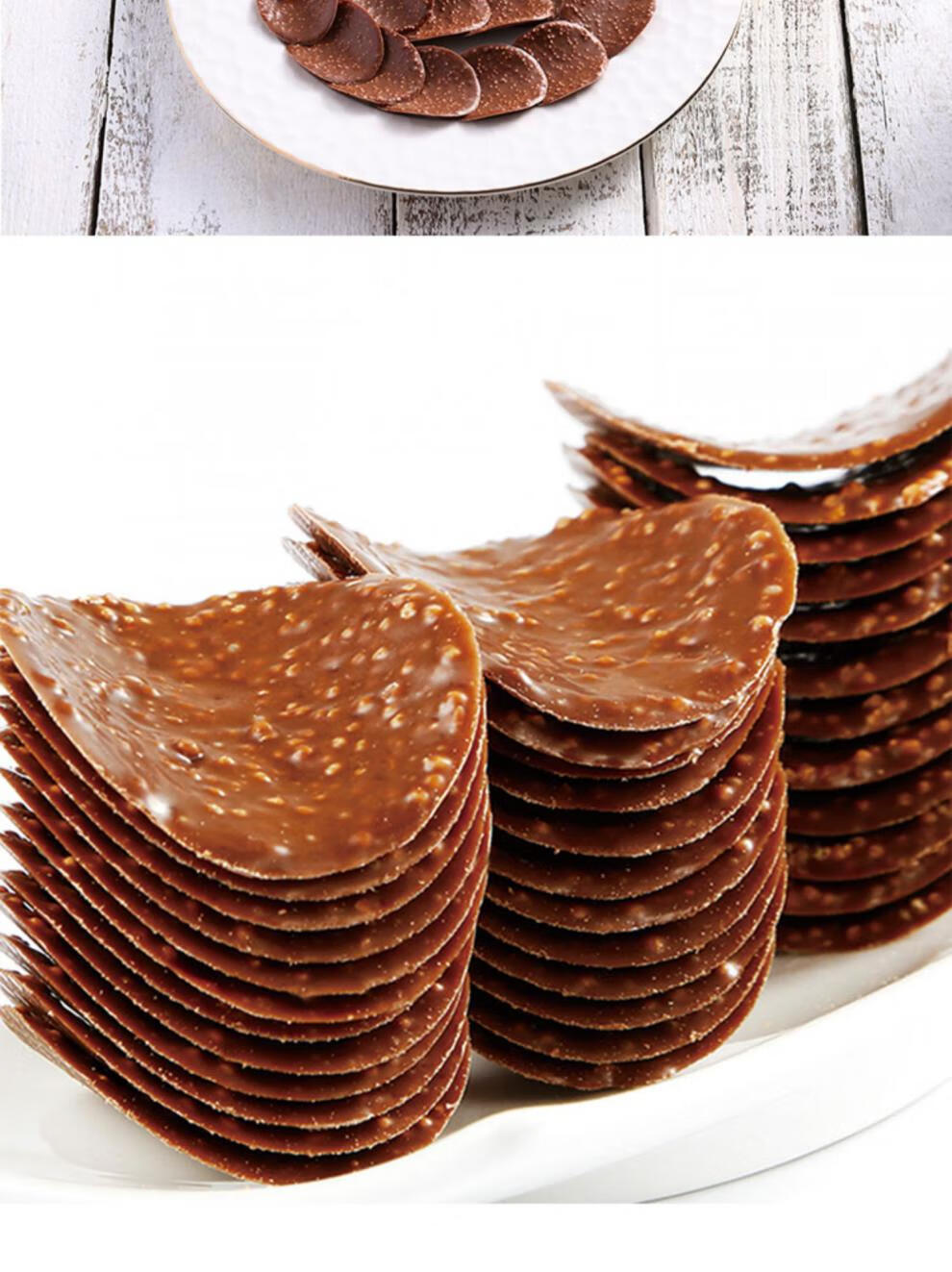 36chocolas巧克力薯片hamlet哈姆雷特橙味焦糖草莓巧克力脆片掌柜四盒