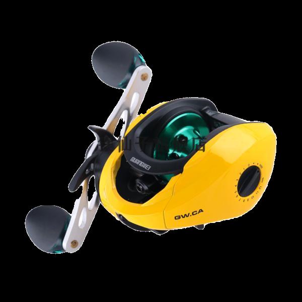 光威小黄轮改装件小黄轮黄蜘蛛路亚水滴轮打黑ca钓三秋配件线杯