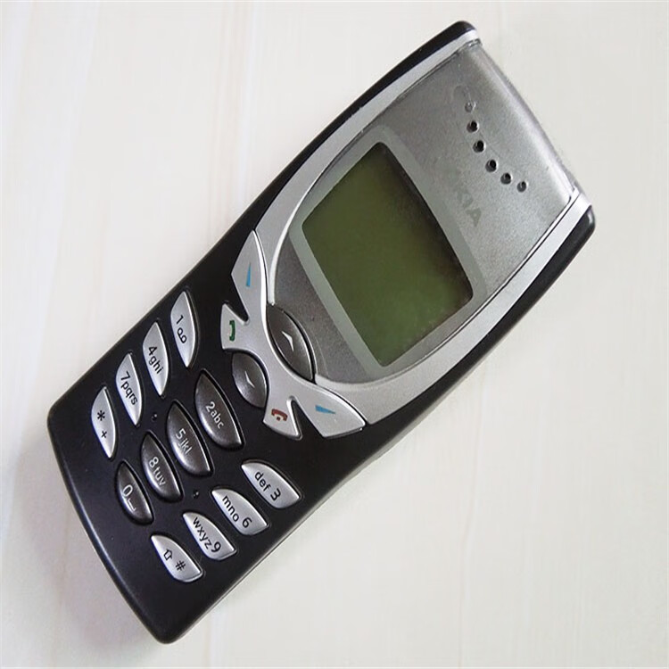 nokia诺基亚8250经典老款怀旧蓝屏直板收藏原装手机学生移动黑色配1