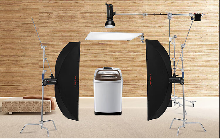 金贝jinbei55度摄影反光罩蜂窝网影室闪光灯标准罩摄影棚拍照反光碗