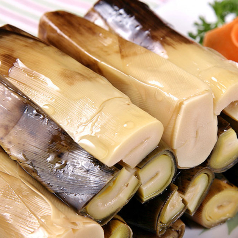 小小春安吉老奶奶手剥笋开袋即食泡椒味掰酸辣竹笋500g手拨笋 手剥笋