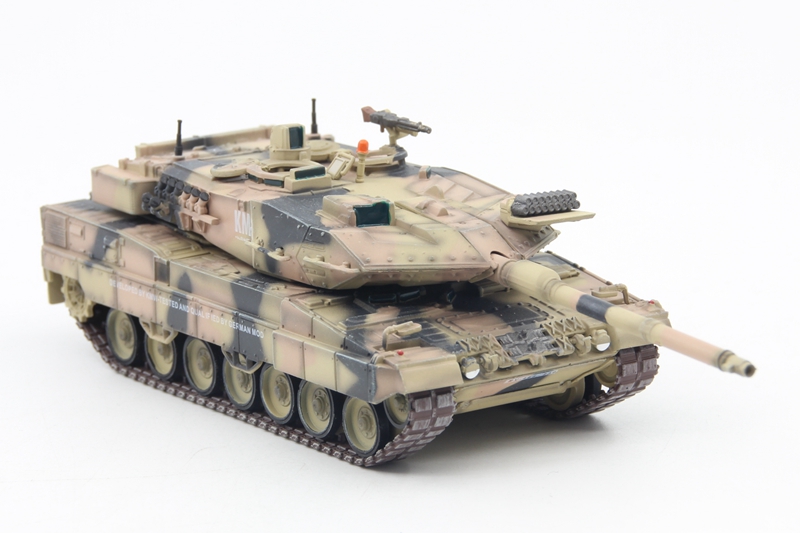德国陆军豹2a7主战坦克收藏模型莱茵金属沙漠迷彩成品172收藏模型注意