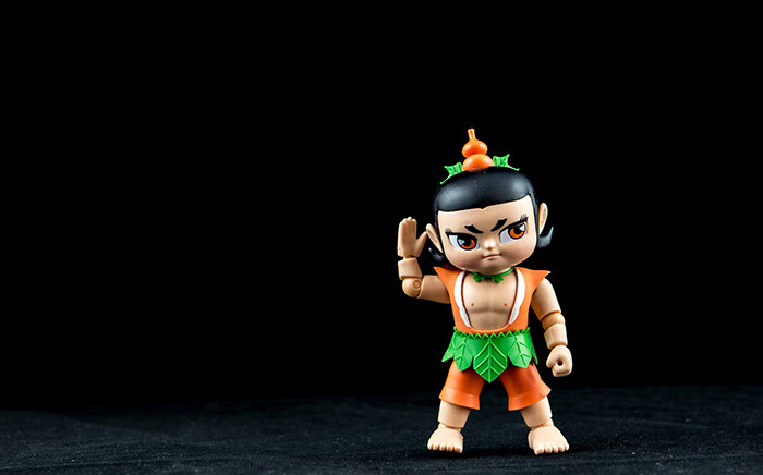 二娃:千里眼 (型号:hh161019-02)橙娃