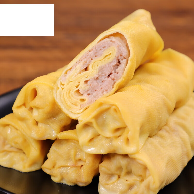 sf千张包 百叶包 鲜肉 百叶卷 无锡特产美食 手工制作 顺丰冰鲜包装