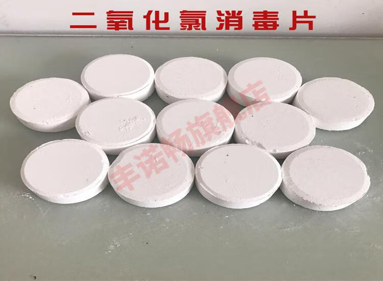 小型医院污水处理设备200g氯片缓释片污水饮用水水厂片单片1片