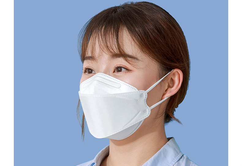 亿凌kn95口罩鱼形一次性柳叶型3d立体型防护鱼嘴薄款夏季单独包装