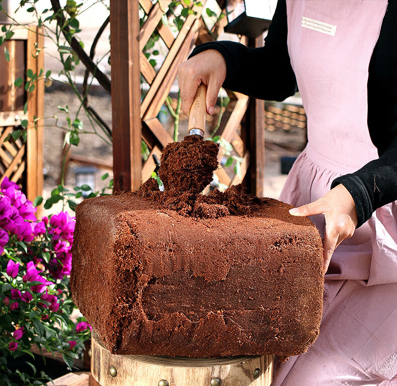 椰砖种花椰土砖土壤椰糠砖耶砖盆栽花土种植土营养土种菜砖块,椰砖