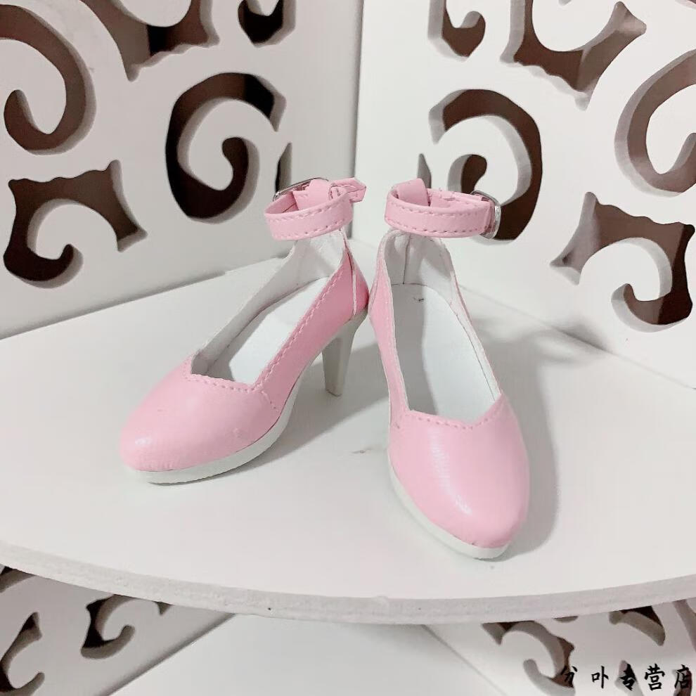 迪士尼disney60厘米罗丽娃娃鞋子bjd高跟鞋3分娃衣服皮鞋sd长靴配件