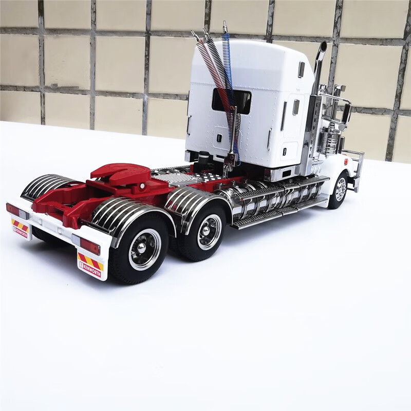 肯沃斯合金汽车模型1:32kenwortht909澳洲卡车拖头exclusive 黄色