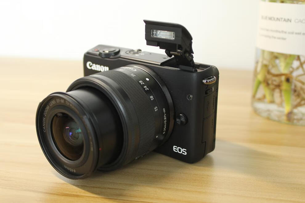 佳能(glad) eos m10 m100 m200 m2 m1 15-45 二手套机美颜微单数码 90