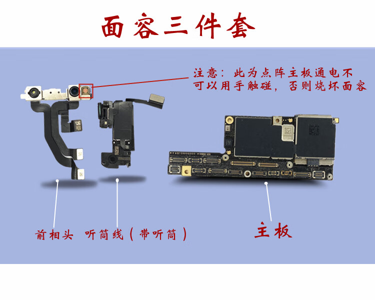 hkyc适用于苹果iphonexrxsm1112promax拆机主板原板11pro无面容美版无