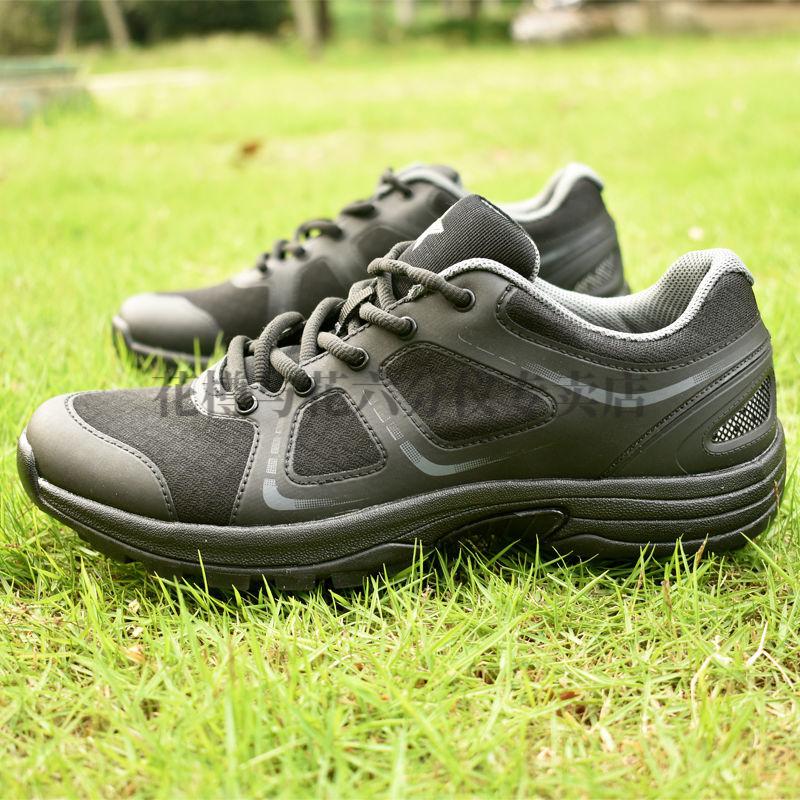 花樽与花 19新式体能训练鞋体能鞋男黑色夏季网眼户外跑步鞋运动鞋超