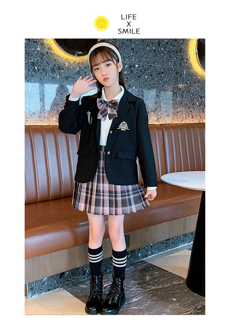 0kg店铺:佟昕旗舰店商品编号:10046427560091商品名称:jk制服儿童