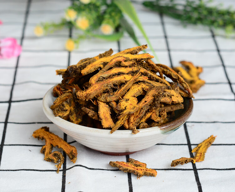 黄连片250g精选四川野生黄连切片无硫中药材可打粉 黄连片【图片 价格