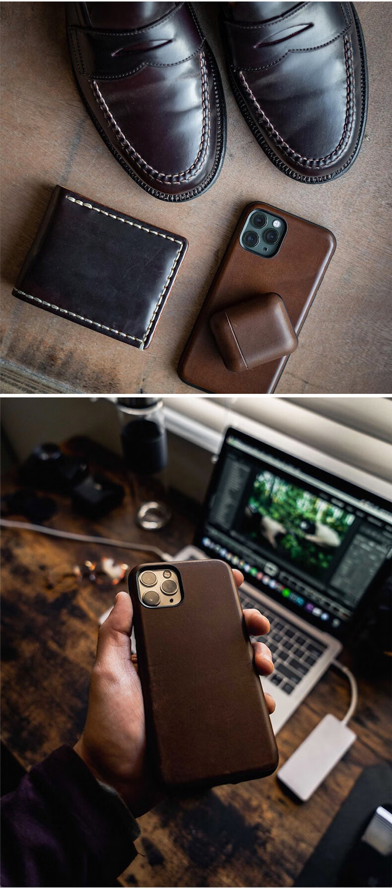 美国正版nomad苹果 iphone11/12promax手机壳头层真皮新款防摔全包