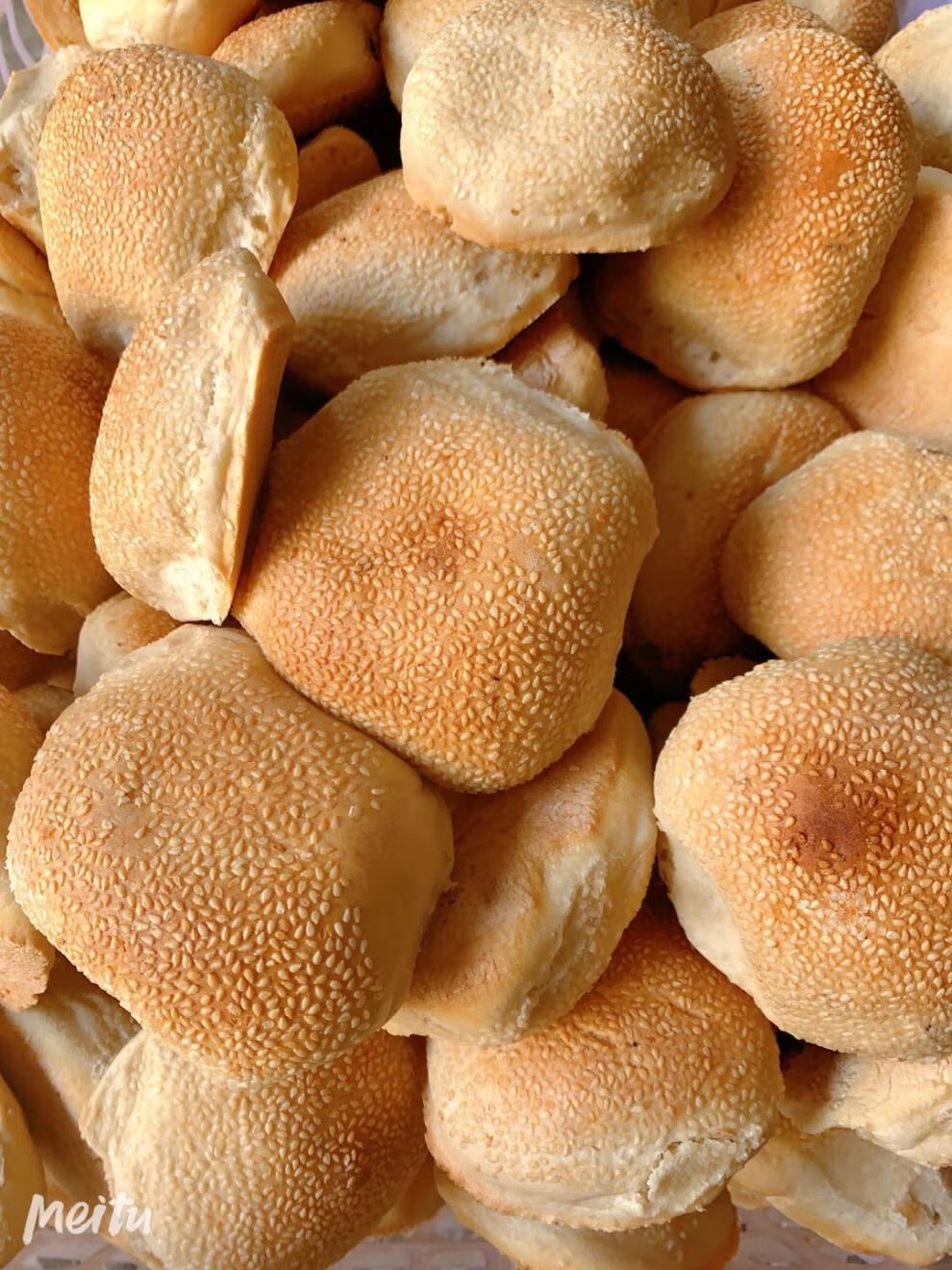 25个光饼福清光饼无馅福建特产福州特色小吃传统糕点点心k