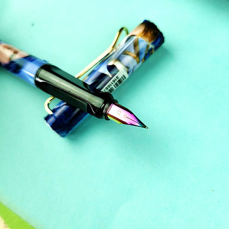 chaiyao斗罗大陆摩易消可擦钢笔 炫彩色笔尖换囊热磨擦唐三钢笔学生正